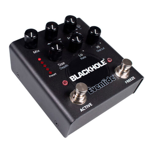 Eventide Blackhole Reverb Pedal - angled view