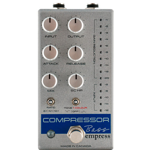 Empress Effects Bass Compressor MKII Silver