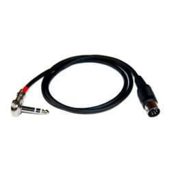 Disaster Area 5P-QQ 5-Pin MIDI to 1/4″ MIDI Cable