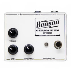 Benson Amps Germanium Fuzz Solar White