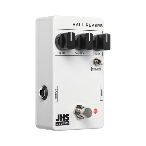 JHS Pedals 3 Series Hall Reverb - angled view