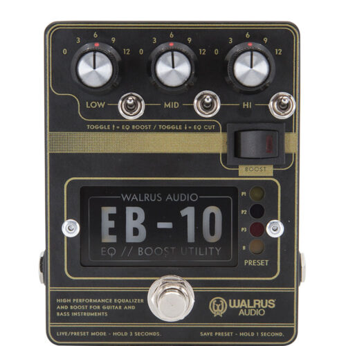 Walrus Audio EB-10 Boost Black