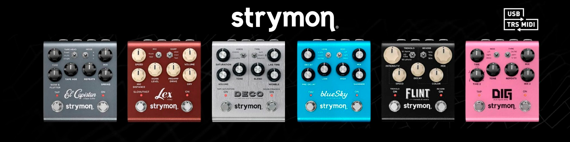 Strymon V2 - 6 new pedals