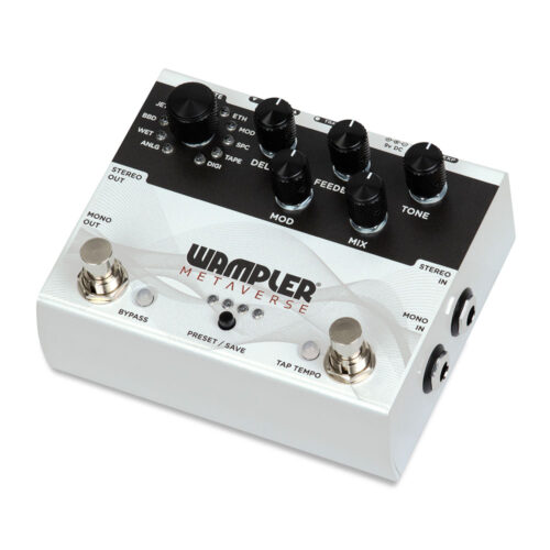 Wampler Metaverse Delay - right angle view
