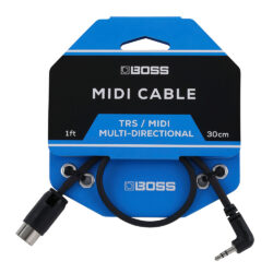 Boss BMIDI-1-35 TRS-MIDI-kabel 30 cm.