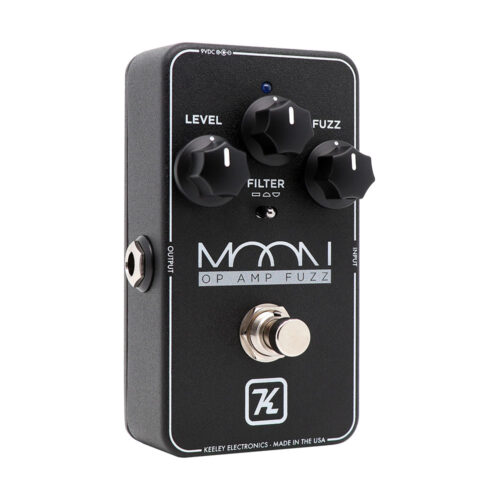 Keeley Moon Op-Amp Fuzz - angled view