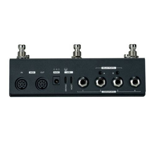 Morningstar MC6 Pro MIDI Controller - rear view