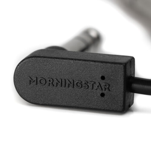 Morningstar TRS cable connector profile close-up