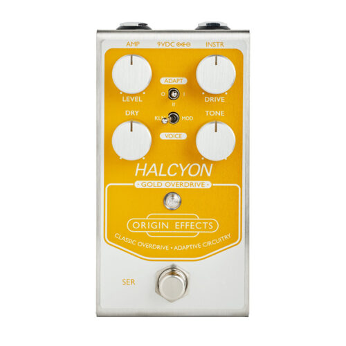 Origin Effects Halcyon Gold Overdrive - front view