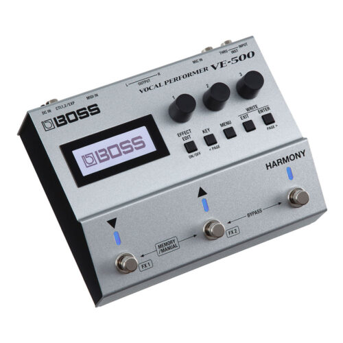Boss VE-500 Vocal Performer - angled view