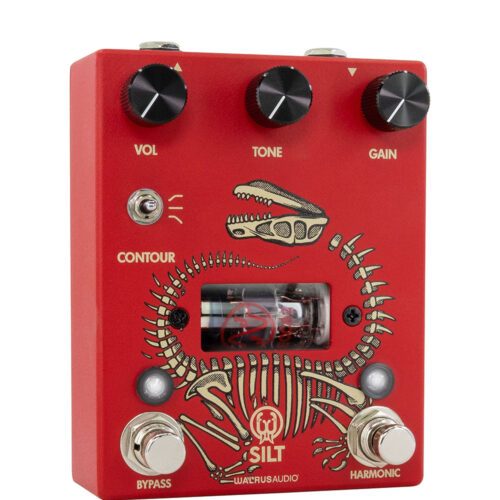 Walrus Audio Silt Red - left angle view