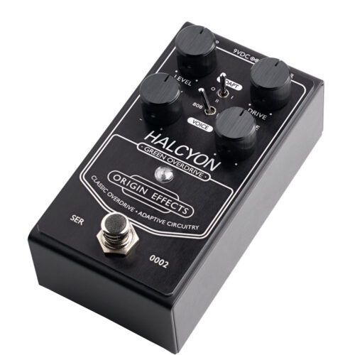Origin Effects Halcyon Green Overdrive Black Edition - anglew view
