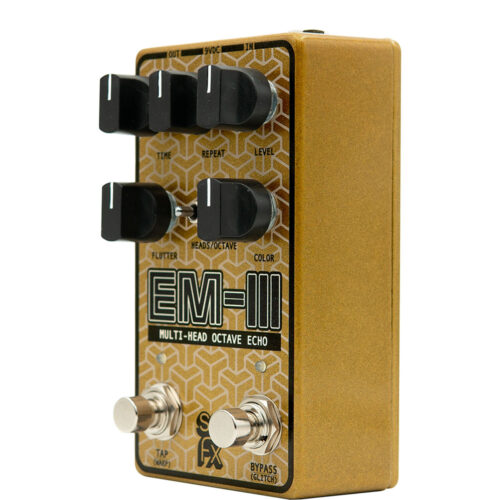 SolidGoldFX EM-III Multi-Head Octave Echo - right angle view