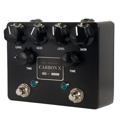 Browne Amplification Carbon X - right angle view