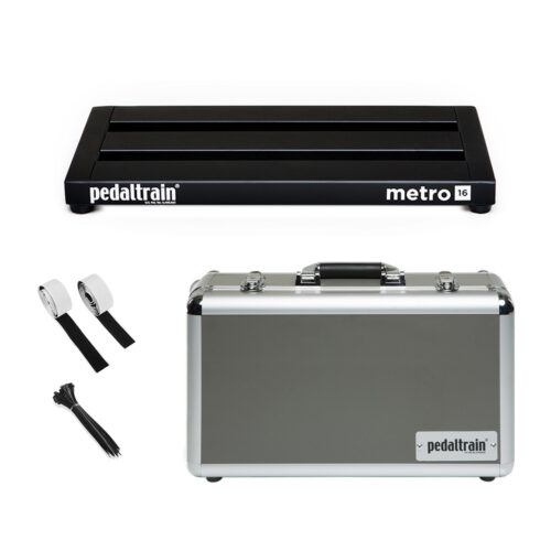 Pedaltrain Metro 16 HC with case and accessories