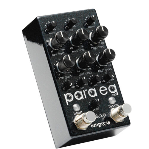 Empress Effects ParaEq MKII Deluxe Black - left angle view