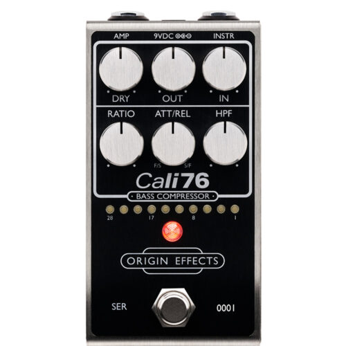 Origin Effects Cali76 V2 Bass Compressor Black