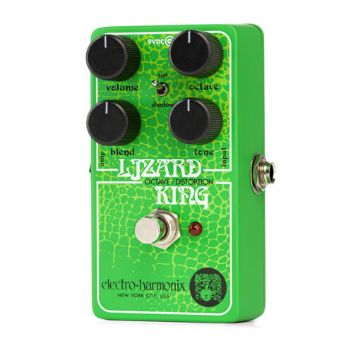 Electro-Harmonix Lizard King Bass Octave Fuzz - right angle view