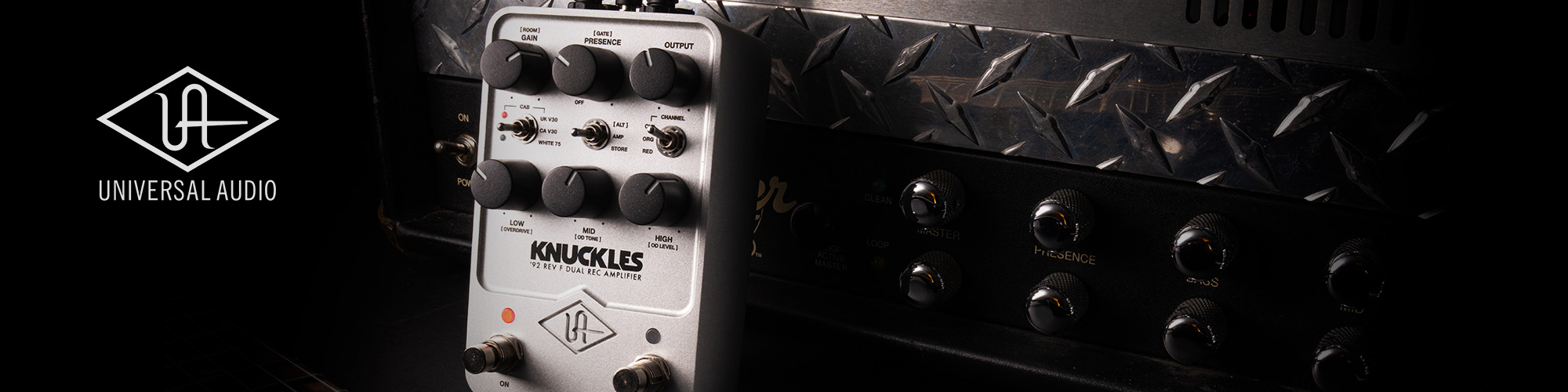 UAFX Knuckles '92 Dual Rec Amplifier banner