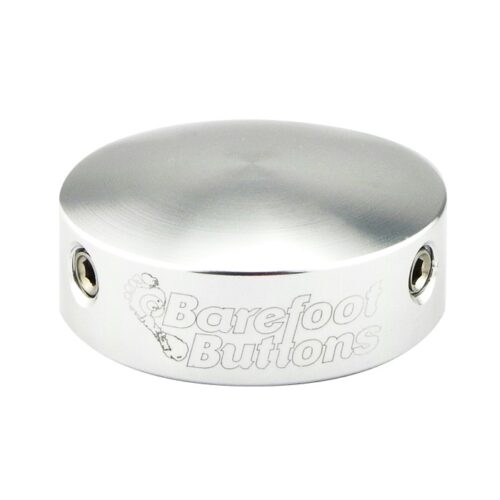 Barefoot Buttons V1 Big Bore Silver