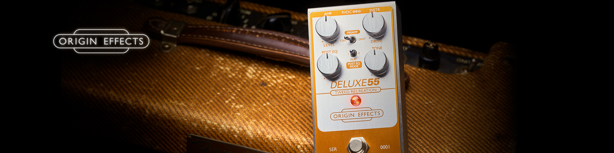 Origin Effects Deluxe 55 Tweed Recreation