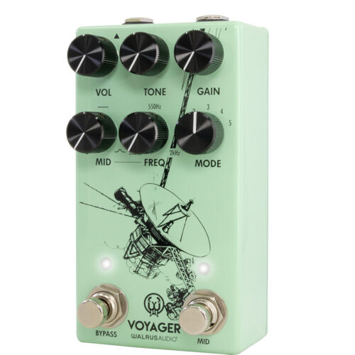 Walrus Audio Voyager MKII Seafoam - right angle view