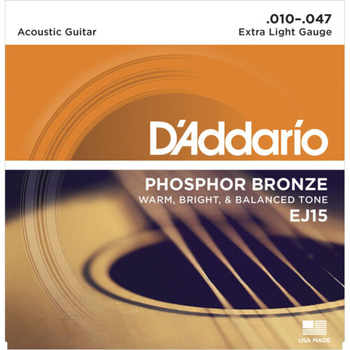 D'Addario EJ15 010 - 047 t. westernguitar