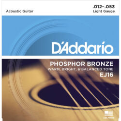 D'Addario EJ16 012 - 053 t. westernguitar