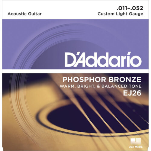 D'Addario EJ26 011 - 052 t. westernguitar