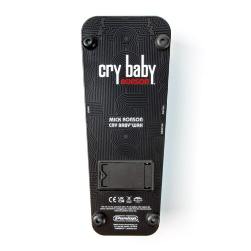Dunlop MR95LTD Mick Ronson Cry Baby - backplate view