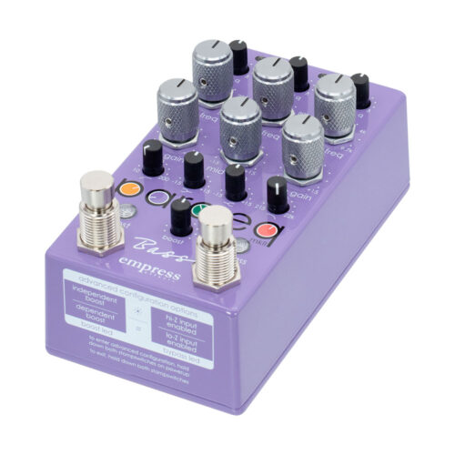 Empress Effects Bass ParaEq - right angle view