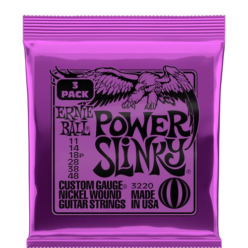 Ernie Ball Power Slinky 11-48 (3 pack)