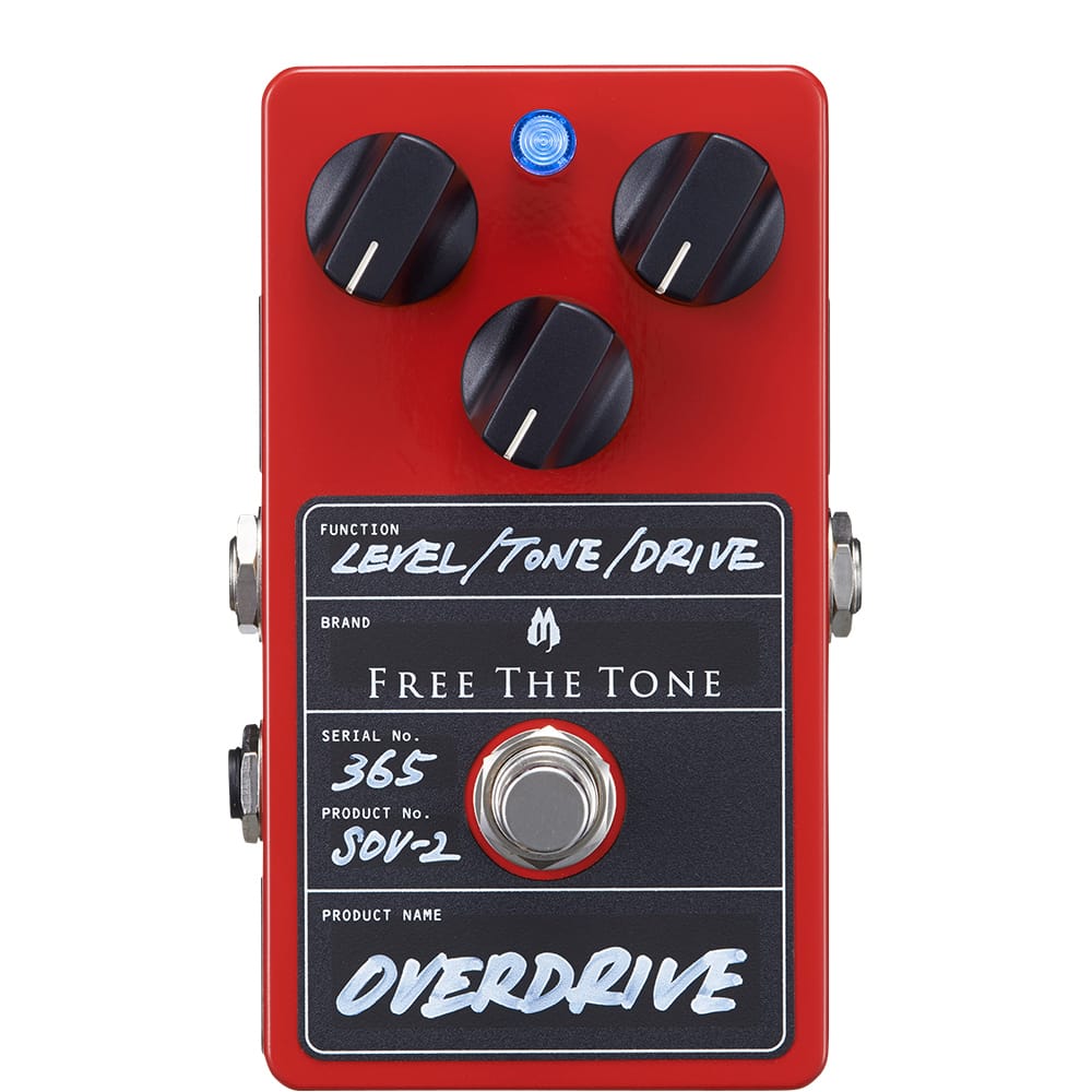 ブルー×レッド (お値下げしました)Free The Tone SOV-2 生産完了品