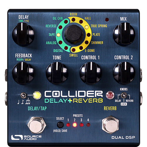 Source Audio Collider Delay+Reverb
