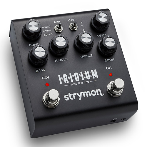 Strymon Iridium Amp & IR Cab - angled view